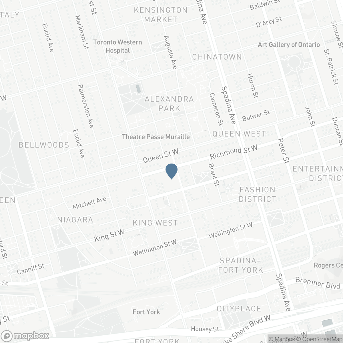 814 - 543 RICHMOND STREET W, Toronto, Ontario M5V 1Y6